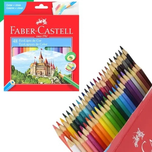FABER 48 CORES SEXTAVADO